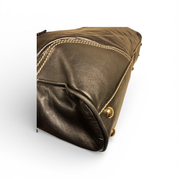 Gucci Vintage “Joy Boston Bag” – Black Leather – Gold Hardware - Picture 6 of 10